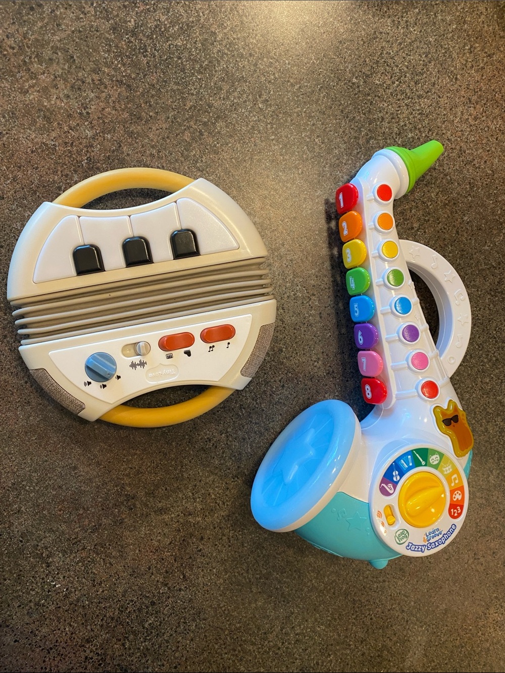 Musical Toys- Saxophone and Accordion Set of 2